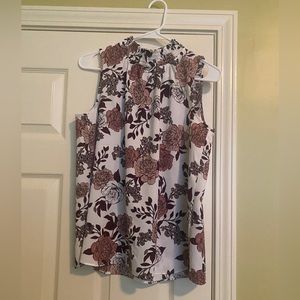 Loft - sleeveless blouse - Size Small